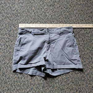 A New Day Silver Gray Cargo Shorts Size 8
